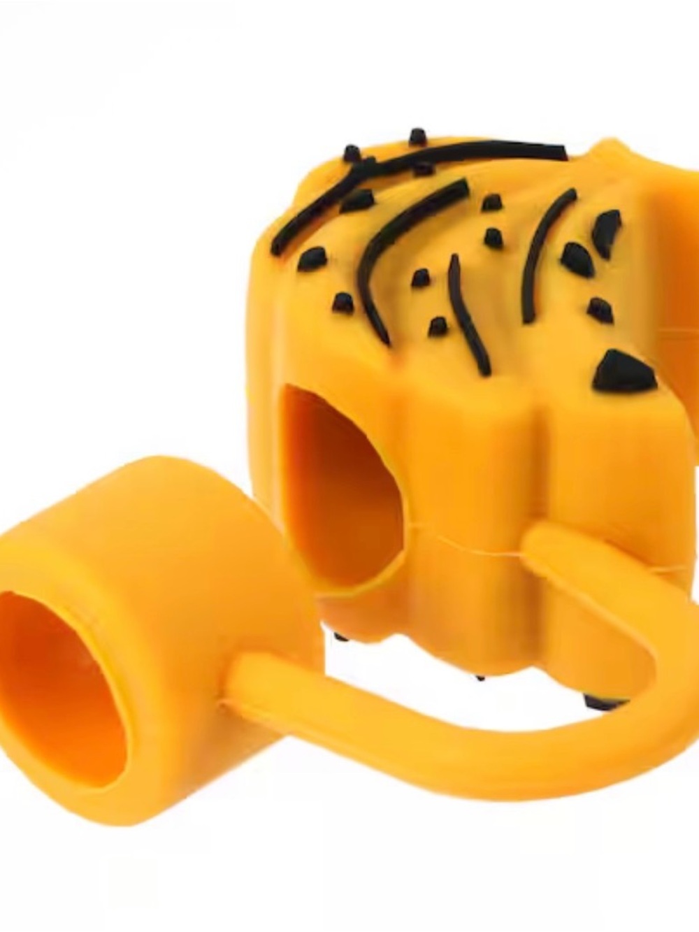 Set of 4 Tropical Fruit Straw Toppers - Picture 2 of 2